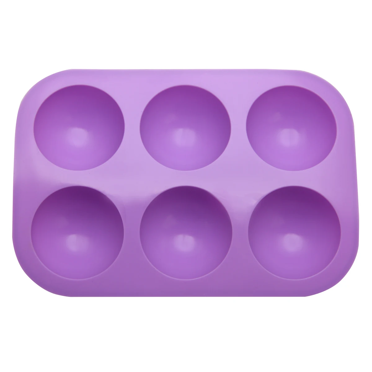 Silicone Baking Mold Half Ball Sphere Mould DIY Chocolate Cupcake Cake Molds 6 Holes Kitchen Bakeware Tool