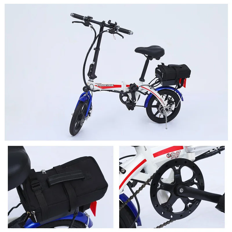 Cheap Electric Power Fold Bicycle Lithium Battery Step By Step Generation Drive Adult Portable Small-scale Electric Vehicle 9 Cheap Electric Power Fold Bicycle Lithium Battery Step By Step Generation Drive Adult Portable Small-scale Electric Vehicle 9