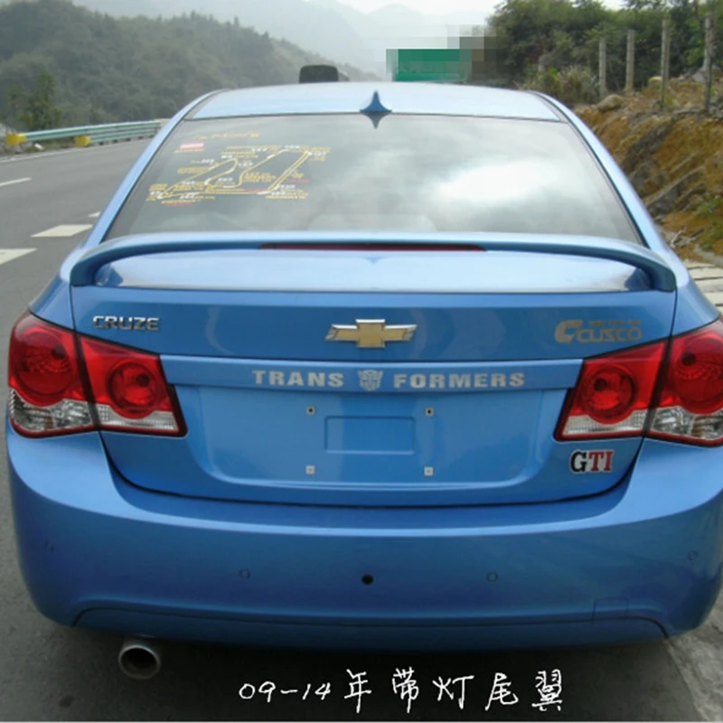 Спойлер для chevrolet спойлер cruze 2009 2014 высокого качества из АБС пластика автомобиля