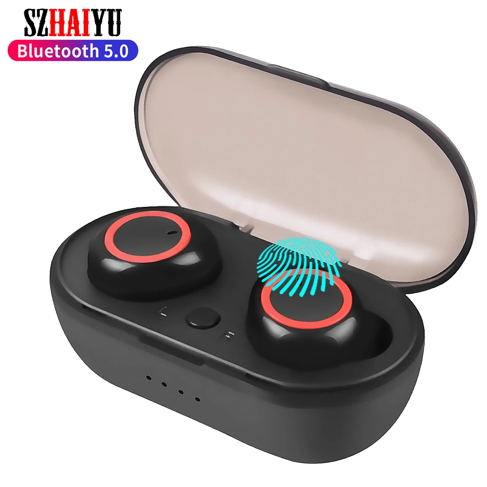 

TWS Wireless Earbuds Mini 5.0 Bluetooth Earphone Headset 3D Stereo Sport Headphone Handfree Airdots With Mic PK i10 i12
