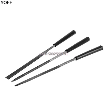 

3Pcs Wood Sculpture Metal Crafts Diamond Needle Files Set for Ceramics Glass