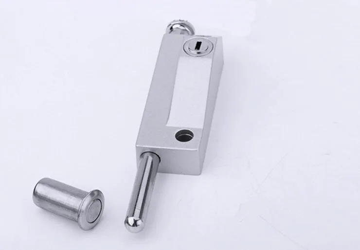 Surface Mounted Bolt Lock With Key For Heavy Rotating Door Bolt Strong And Sturdy Ground Latch Door Hardware Bolt Latch Surface Bolt Lock Latch Bolt Lockbolt Latch Aliexpress