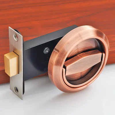 

Beautiful invisible locks, 3 colors,backdrop invisible handle,Installed on one side of the door,No key,door lock