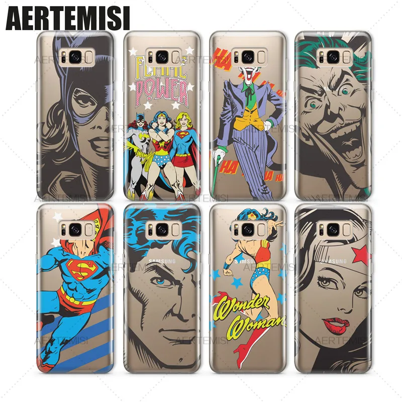 Aertemisi Clear TPU Case Cover for Samsung Galaxy S6 S7 S8