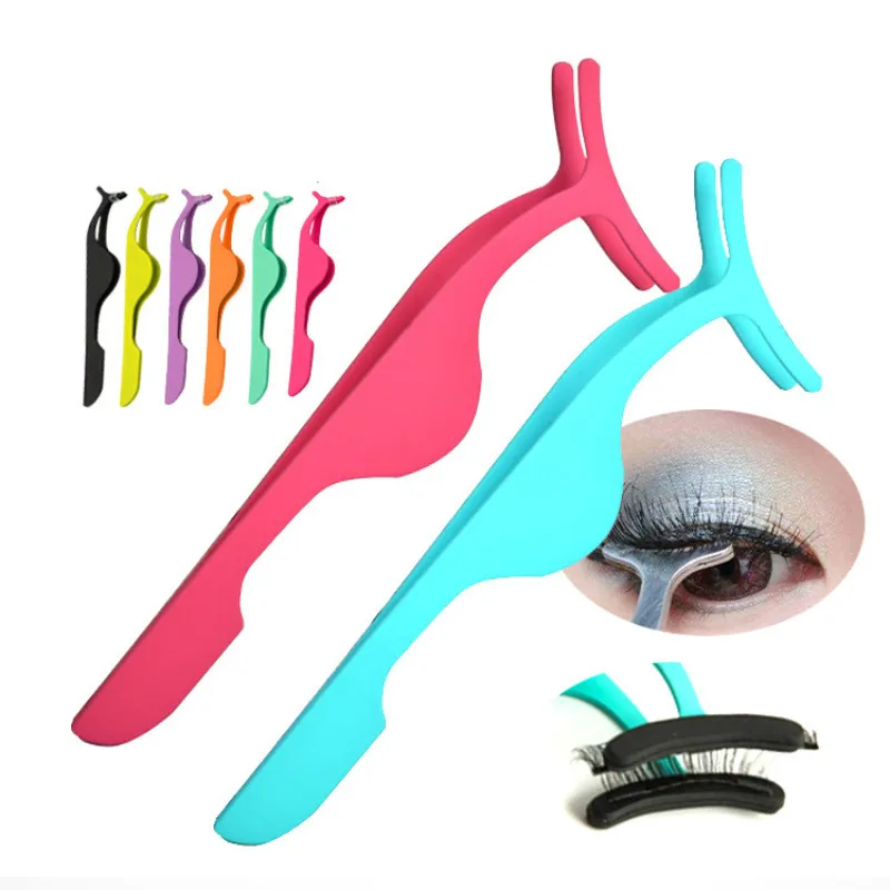 

False Eyelash Eyelash Curler Tweezers for False Eyelashes Extension Applicator Remover Eyes Tweezer eyes tools makeup