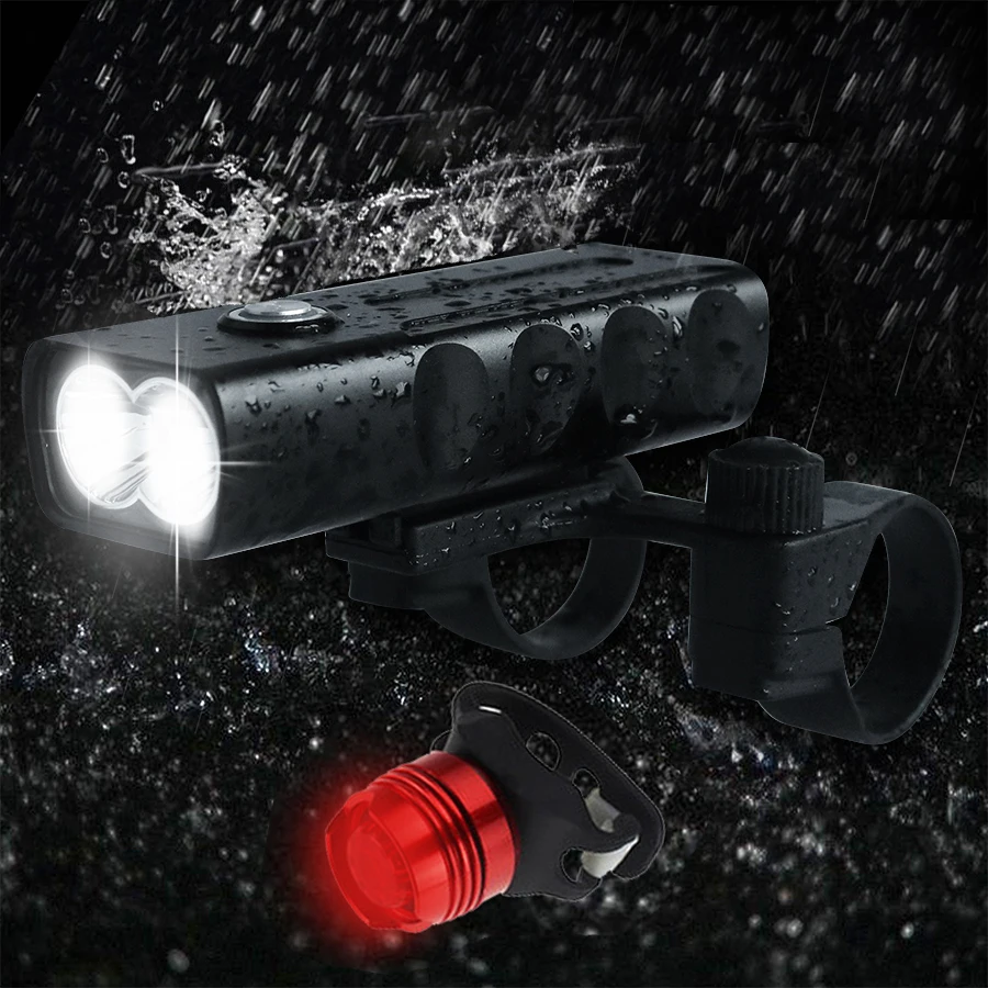 Discount 5000LM Bike Light Set Usb Rechargeable Front Bicycle Flashlight 2 XML T6 Led Bike Rear Safety Warning Light Option 0 Discount 5000LM Bike Light Set Usb Rechargeable Front Bicycle Flashlight 2 XML T6 Led Bike Rear Safety Warning Light Option 0