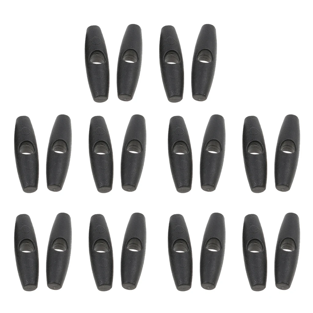 MagiDeal 20 Pcs Outdoor Tent Fly Canopy Door Curtain Fasten Roll Up Tie Buckle Snap Tent Fly Buckle Tool 