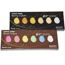 Kuretake одноцветная краска для воды Звездные цвета краска для воды s перламутровый цвет звезда цветная краска s художественные принадлежности