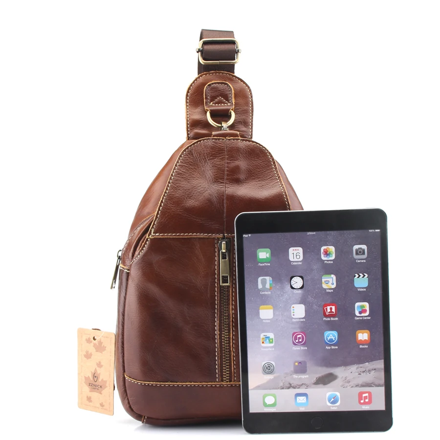 ZZNICK 2019 men chest bag Male Shoulder Bag Fashion Genuine Leather bag Big small model bag Casual Messenger Bag 3102 ZZNICK 2019 men chest bag Male Shoulder Bag Fashion Genuine Leather bag Big small model bag Casual Messenger Bag 3102
