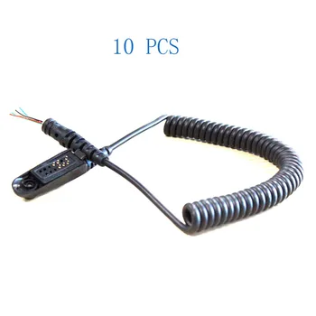 

YIDATON 10PCS Mic Cable For Motorola for GP328 radio