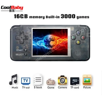

Portable Video Handheld Game Console Retro 64-bit 3 Inch 3000 Video Game Retro Handheld 16GB Game Console