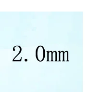 1ct хорошее качество 1,0 мм-2,0 мм круглый синий цвет камень натура синие сапфиры - Цвет: Золотой