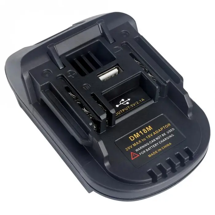 Адаптер аккумулятора для DM18M Milwaukee конвертировать в аккумулятор makita UYT Shop
