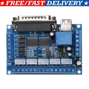 

1pcs 5 Axis CNC Breakout Board For Stepper Driver Controller mach3