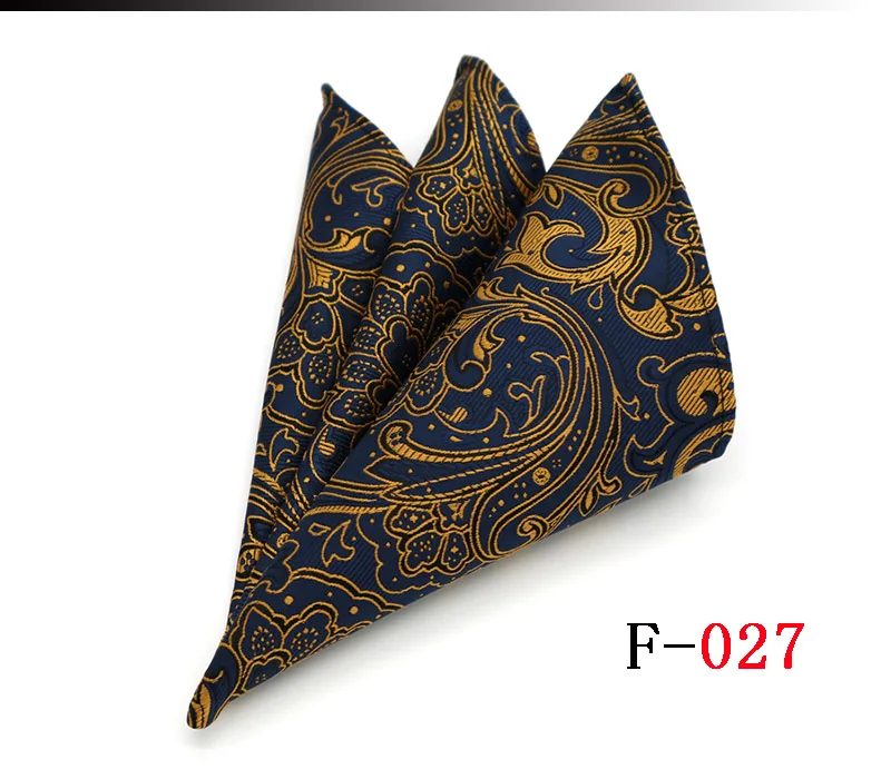 Роскошный мужской, карманный, квадратный 25 см платок Пейсли клетчатый Hanky мужской костюм нагрудные аксессуары для полотенец для деловых свадебных вечеринок подарок