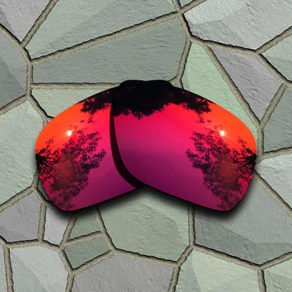 Violet Red Солнцезащитные очки поляризованные замена линз для Oakley 1-сорта - Цвет линз: Violet Red