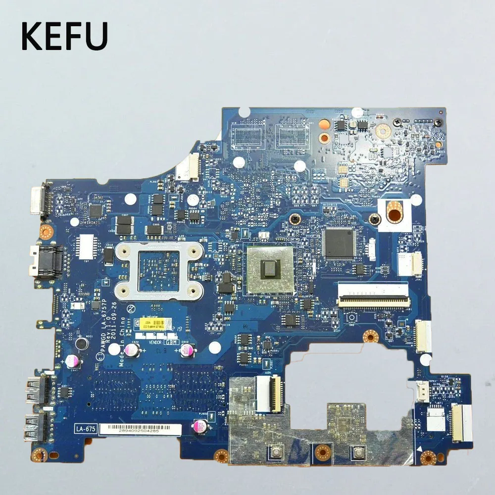 

KEFU Good Quality LA-6757P For Lenovo G575 laptop Motherboard 100% tested fully work