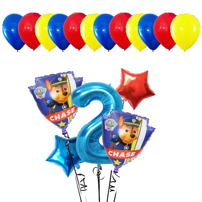 17 unids/lote ezpaw Patrol Foil Globos Hot Cartoon Dog Handheld Globos cumpleaños fiesta decoraciones niños juguetes 32 pulgadas número globo 17 unids/lote ezpaw Patrol Foil Globos Hot Cartoon Dog Handheld Globos cumpleaños fiesta decoraciones niños juguetes 32 pulgadas número globo