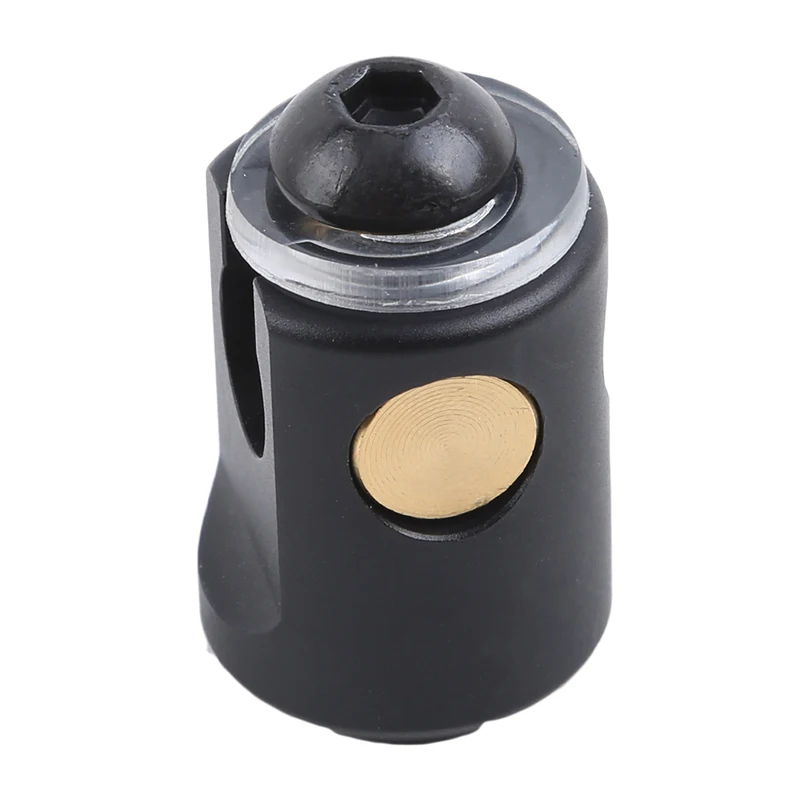 Открытый быстрый разъём стрельба из лука лук стабилизатор адаптер Баланс Бар амортизатор Разъем Сплав - Цвет: black
