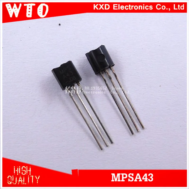 30pcs/lot MPSA43 transistor TO 92 -in Replacement Parts & Accessories ...