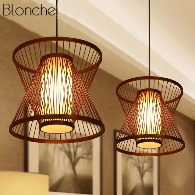 Bamboo Pendant Lights Led Restrant Hanging Lamp For Kitchen Living Bamboo Pendant Lights Led Restrant Hanging Lamp For Kitchen Living Room Home Decor Country Light Fixtures