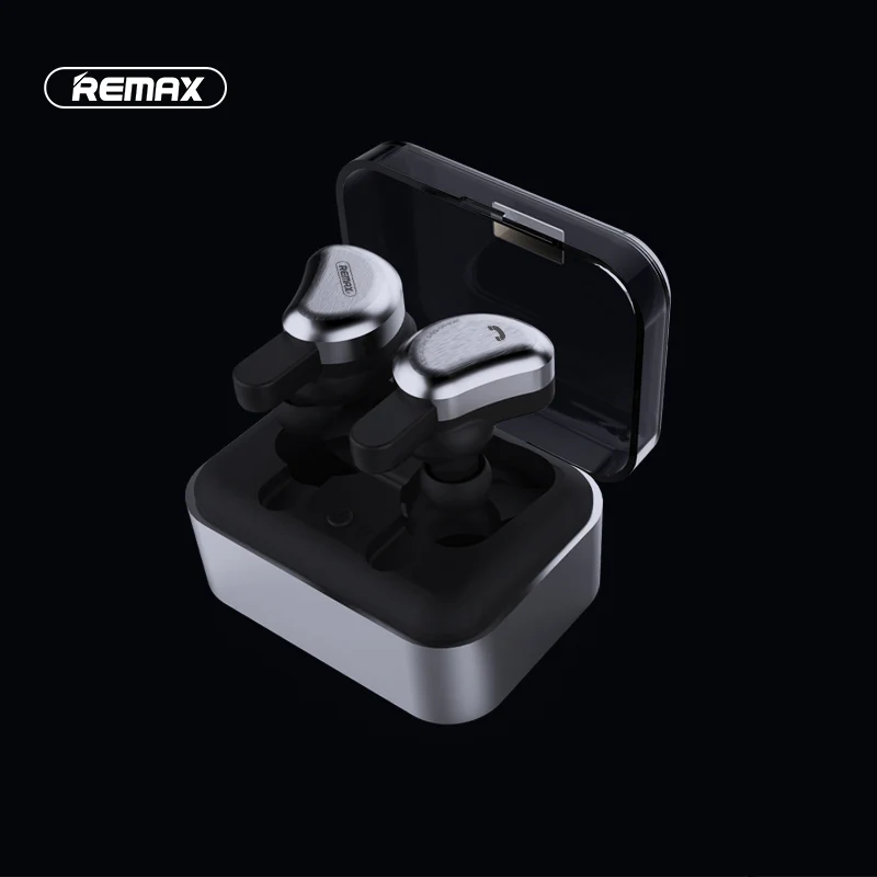 Remax TWS-1 Новые Bluetooth наушники беспроводные 3D стерео наушники мини стерео гарнитура с зарядным разъемом для iPhone Xiaomi