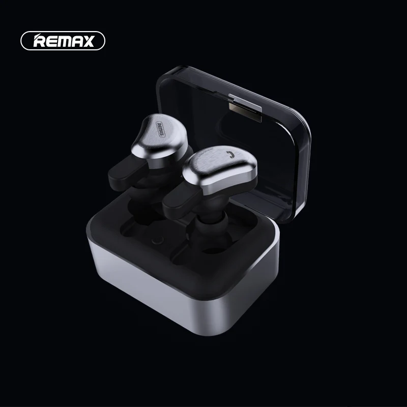 Remax TWS 1 2018 новые Bluetooth наушники Беспроводные 3D стереонаушники Мини с зарядным