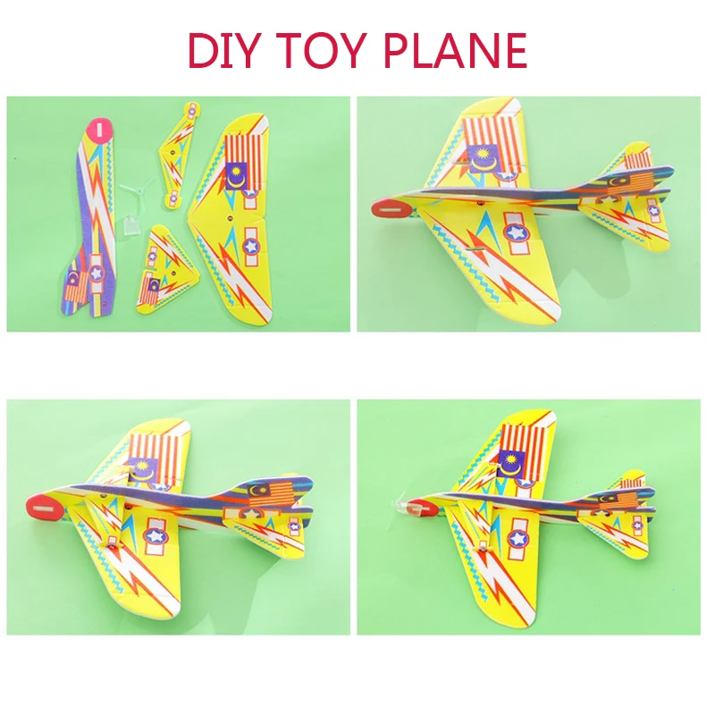 Novelty Toy Airplane Foam Fly Back Toy Plane