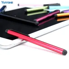 Универсальный емкостный стилус для Iphone 7 плюс 6 s 5 5S стилус для сотового телефона для планшет отличается Цвета 500 шт./лот