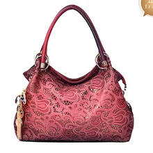 European and American Fashion Hollow Carved Retro Trend Handbags Shoulder Bag
