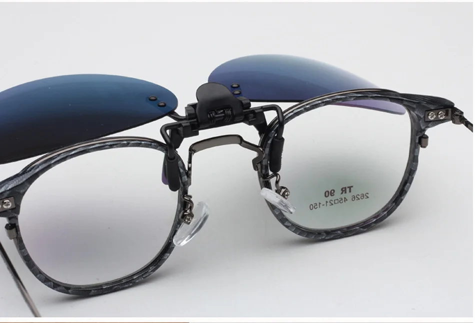 Портативные солнцезащитные очки Флип-ап клип без очков для наружного велоспорта поляризационные очки MTB велосипед очки велосипед Рыбалка Вождение