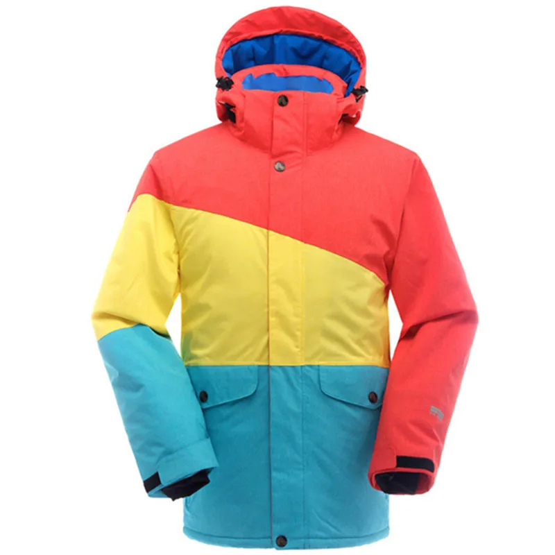 

SAENSHING 2018 New Ski Jecket Men Waterproof Warm Coat Mal Windproof Thermal Outdoor Sports Snow Jacket Ropa De Nieve Male