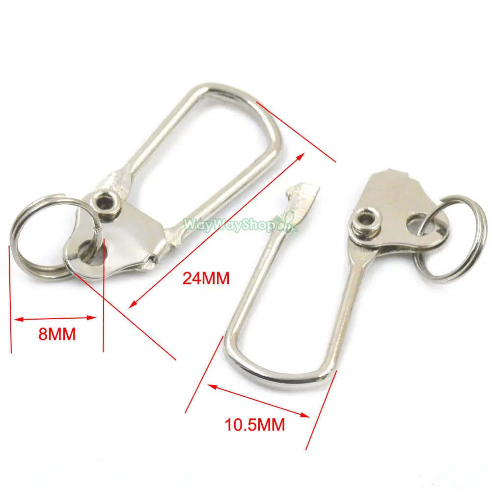 25 Pcs #5 Zipper Fixer Repair Pull Tab Instant Replacement Molded Slider For Bag Jacket DIY