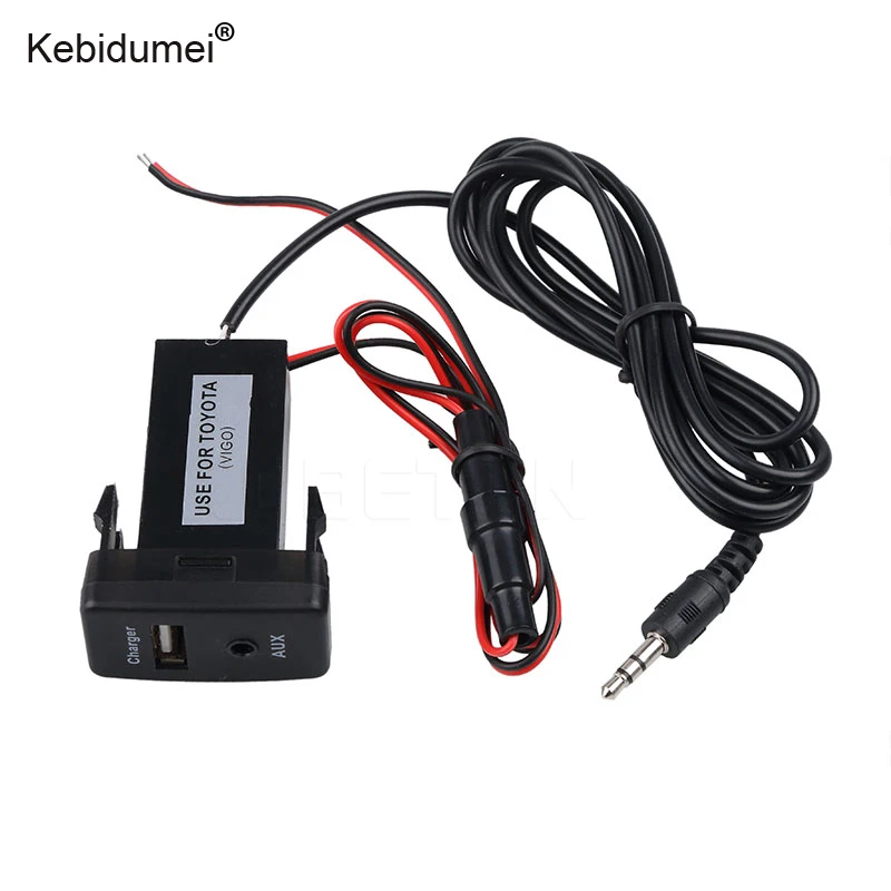 Buy kebidumei USB +AUX Charger Power Adapter Car