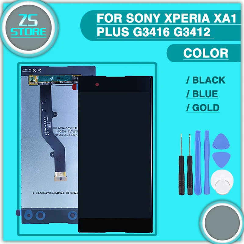 

Good Quality XA1 Plus lcd for Sony Xperia XA1 Plus G3416 G3412 LCD Display Touch Screen Digitizer Assembly Repair Parts + tool