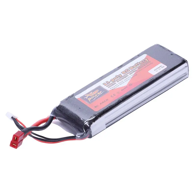 ZOP мощность 11,1 V 4500Mah 45C 3S 1P Lipo батарея T вилка перезаряжаемая для Rc гоночный Дрон Квадрокоптер вертолет автомобиль Лодка