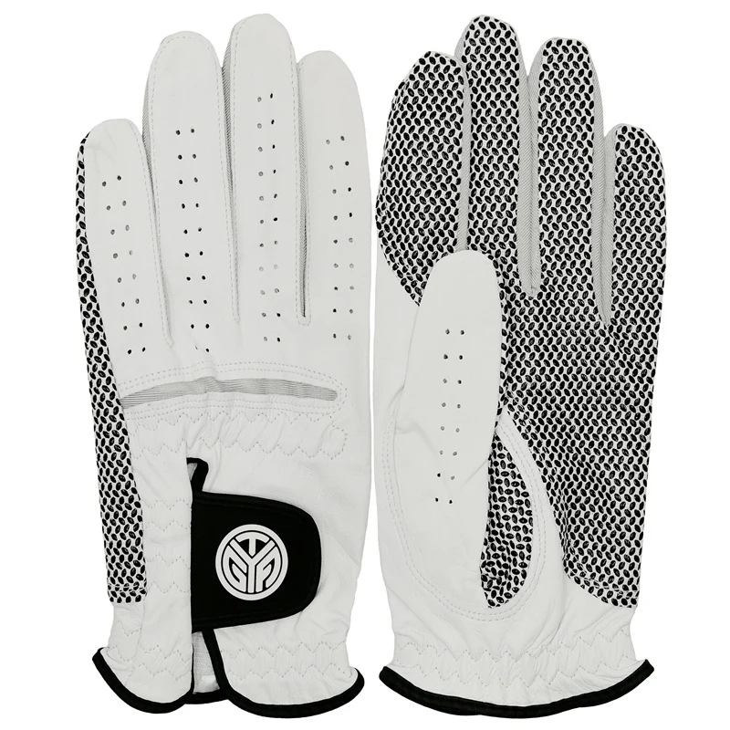 Перчатки для гольфа мужские левые и правые мягкие дышащие овчины с противоскользящими гранулами Перчатки Для Гольфа Аксессуары для гольфа
