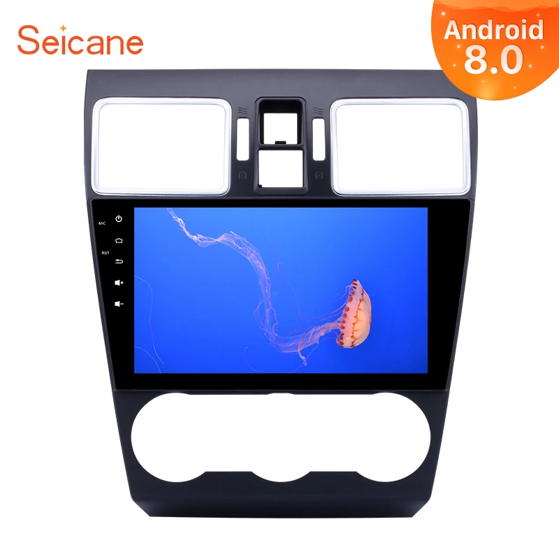 

Seicane Android 8.0 9 Inch Car Radio For 2014 2015 2016 Subaru WRX forester DVD Player GPS Navigation 2Din Multimedia Player