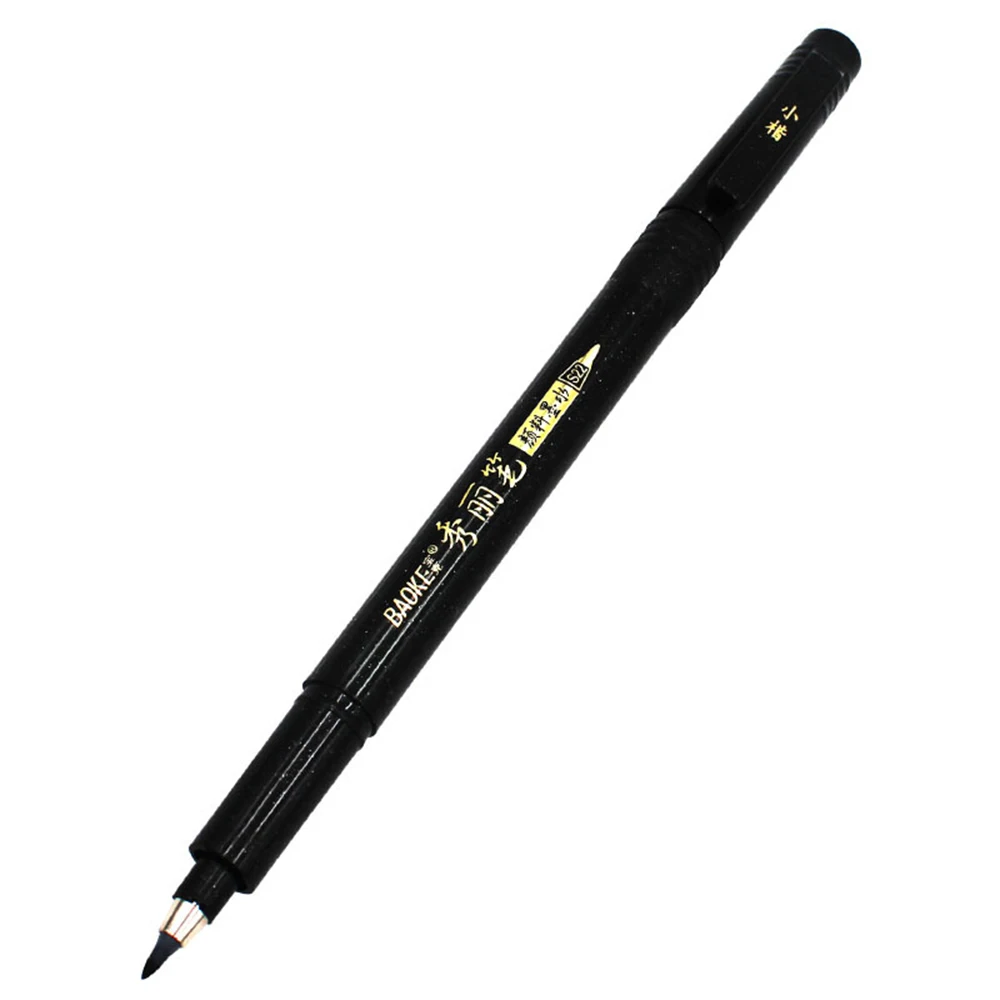 Концевая Ручка для душа ручные буквенные ручки кисть надпись Ручки Маркеры для письмо и рисование черные чернильные ручки художественный маркер - Цвет: S22