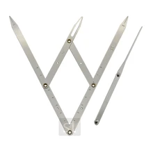 1 шт. Золотое соотношение штангенциркуль измерение бровей линейка для перманентного макияжа измерительный инструмент означает бровей микроблейдинг аксессуары