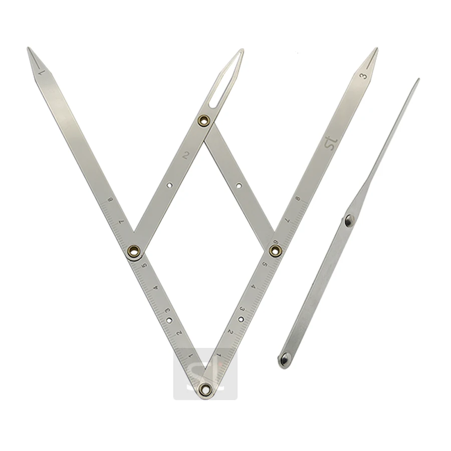 1pcs Golden Ratio CALIPERS measurement eyebrows ruler Permanent Makeup