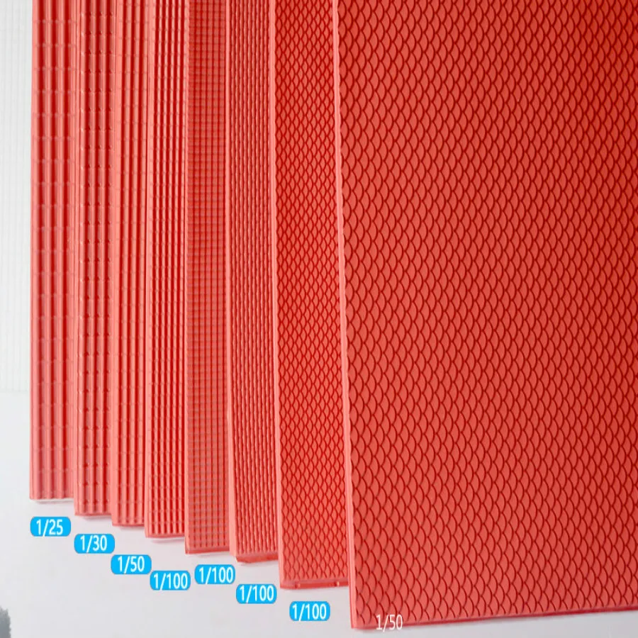 architecture model pvc sheet in ho train layout (4)