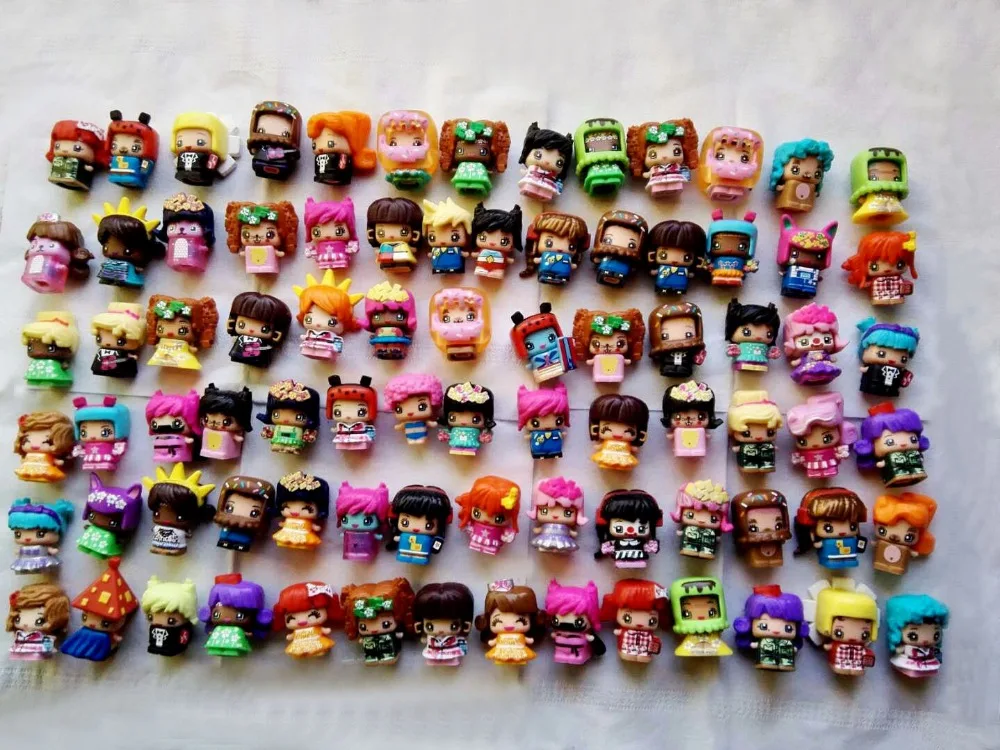 10 шт./компл. 2 5 см Mixie Mini Pinypon Ароматизированная экшн фигурка кукла из ПВХ lalaloopsy