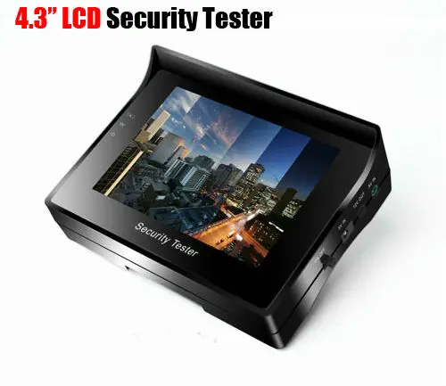 

REDEAGLE Portable CCTV Video Tester For Analog Zoom Security Camera with 4.3 inch LCD Monitor