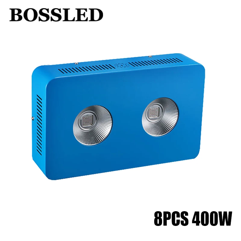 

8pcs BOSSLED Dominator 400W COB Full Specturm LED Grow Light for Vegetable Indoor Plants Growing
