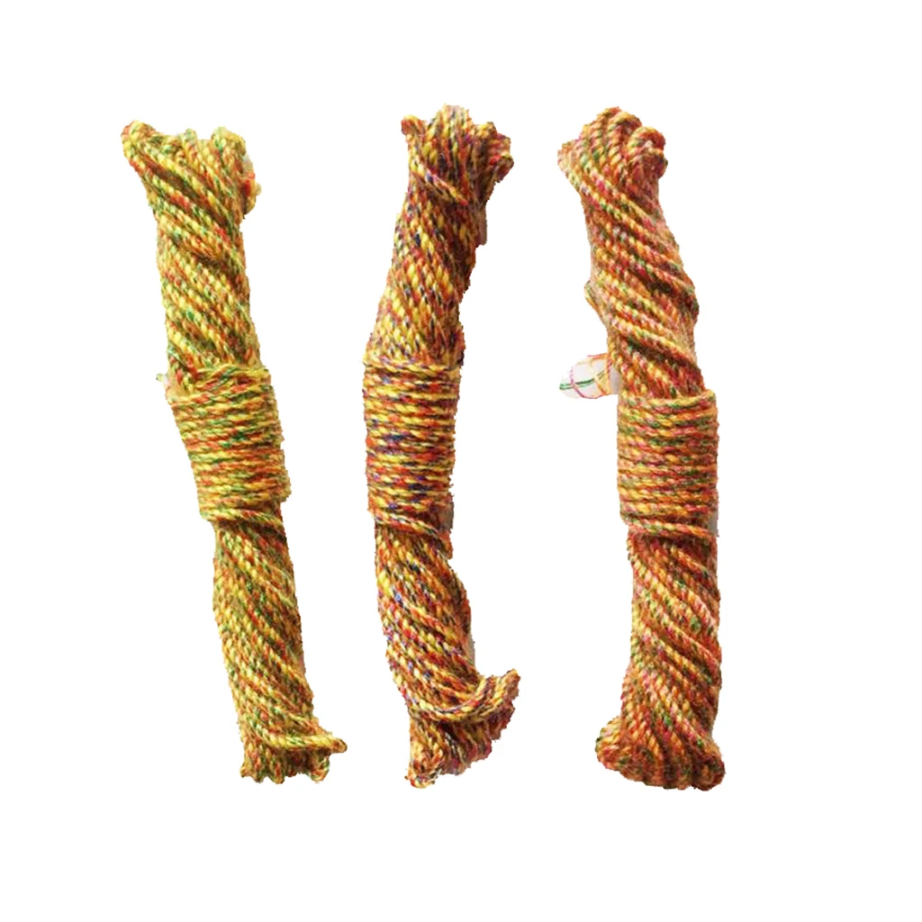 fityle 1.2mm 100% Cotton Cord Craft Macrame Artisan String Beading Knitting for Crafting Weaving Gift Wrapping DIY Projects