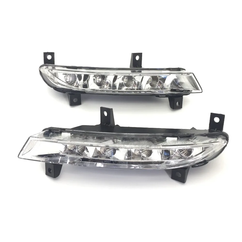 Автомобильный светодиодный LED DRL лампы для Skoda Octavia RS A5 2009 2010 2011 2012 2013 провода белый