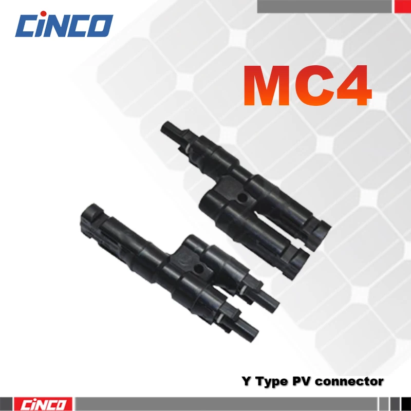 

1Pair x Multi T Branch MC4 Connector for solar panel parallel connection branch two pv module panel connect solar system