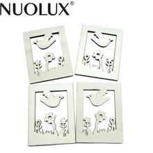 10 шт Необработанные деревянные вырезанные кусочки для настольной игры, художественные поделки, проекты, украшения