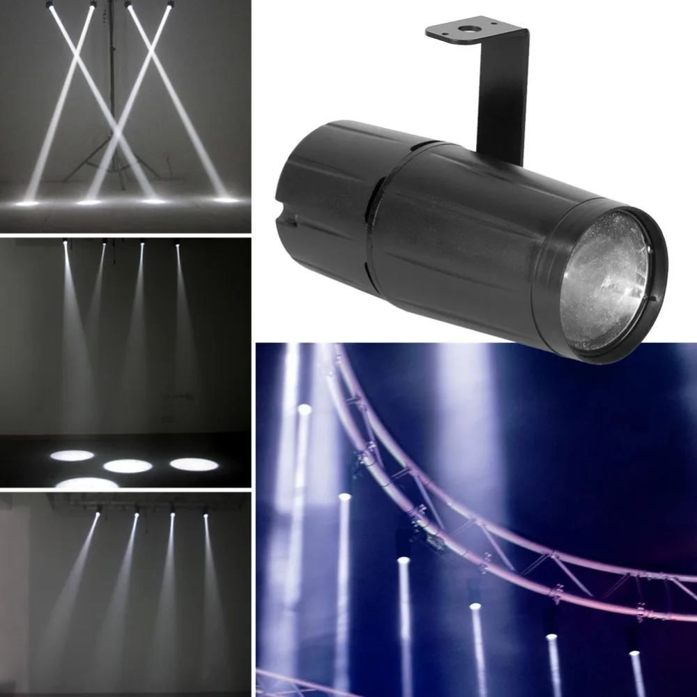 

ZjRight 5W Single Color Beam effect Stage Light White LED Beam Lights Strong Spotlights Lamp bar ktv DJ disco party effect light